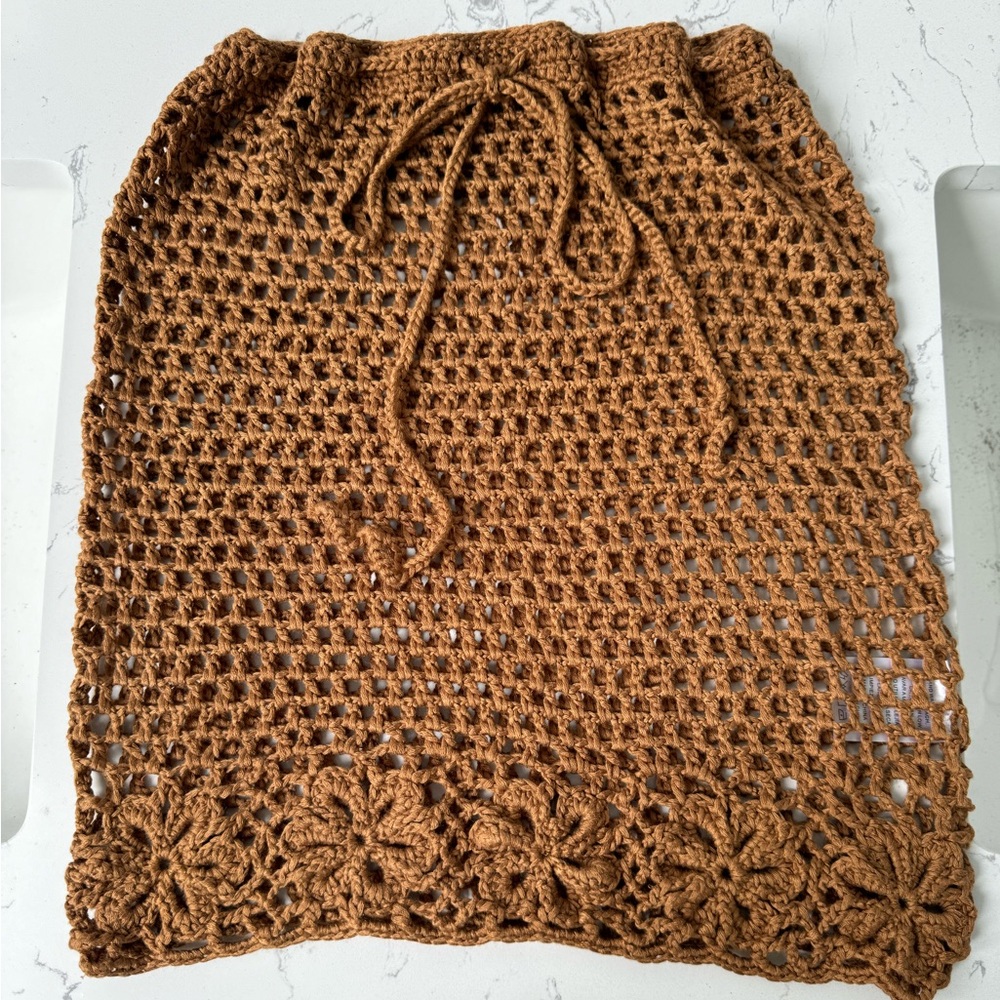 12th tribe carried away cafe crochet skirt
